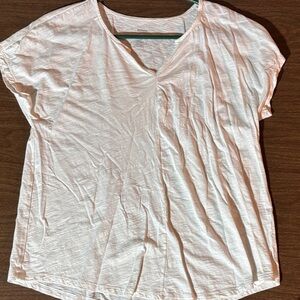 Sonoma Women's Cream Short Sleeve Top